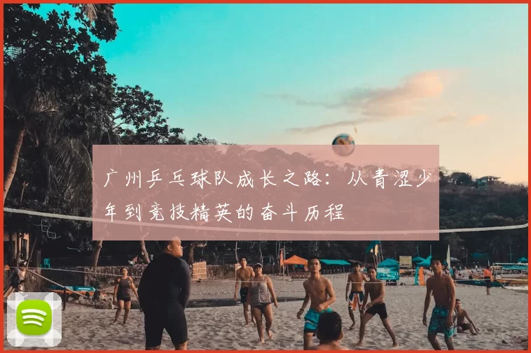 广州乒乓球队成长之路：从青涩少年到竞技精英的奋斗历程